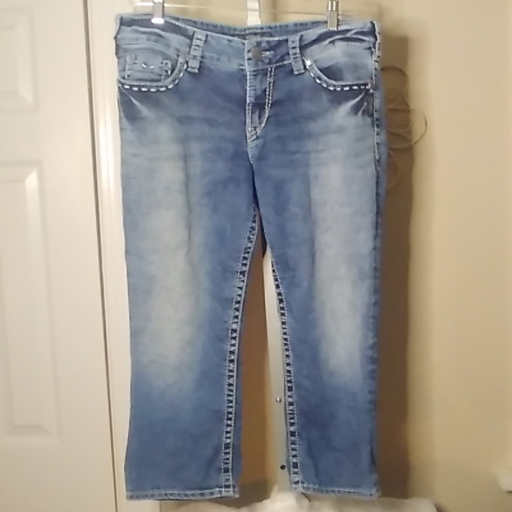 Silver Capris - image 1